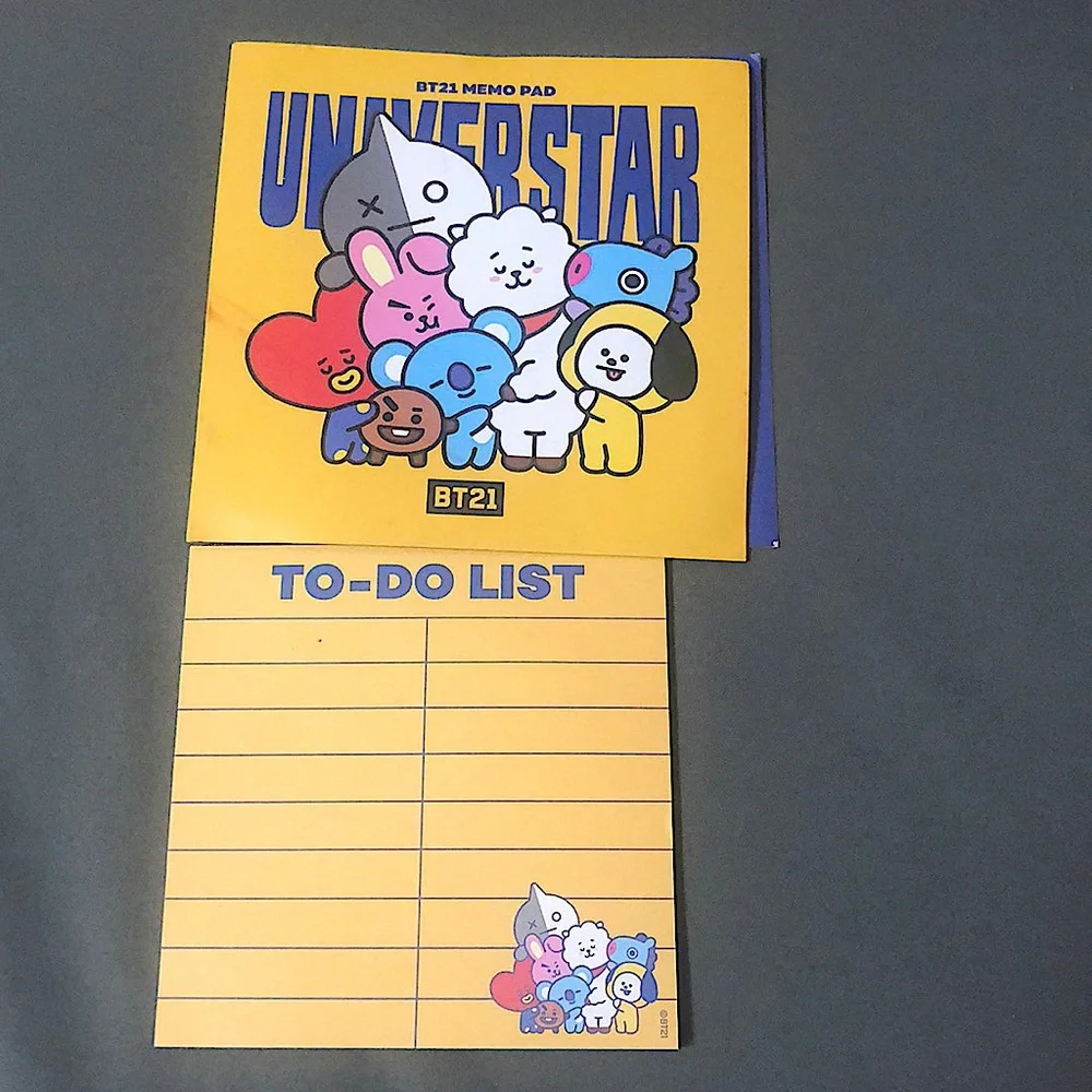 BT21 Sticky Notes - Picture 1 of 7